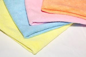 40 * 40 Coating Microfiber Håndklæde ikke falme
